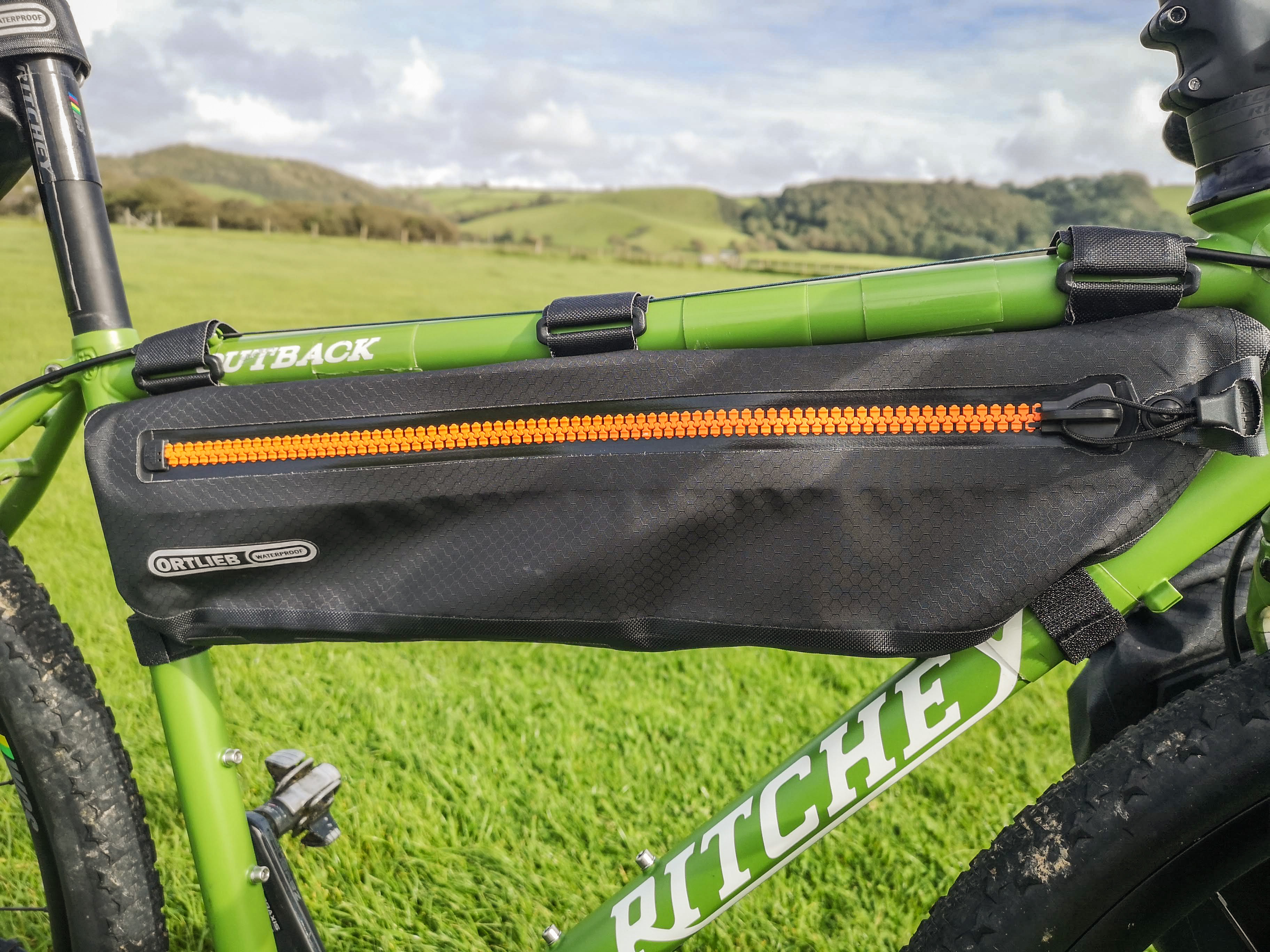 Ortlieb Frame-Pack Toptube review - Cycling News | off-road.cc